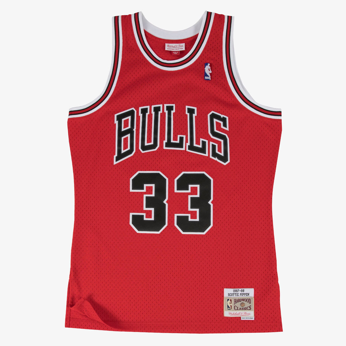Men's Chicago Bulls Swingman NBA Basketball Jersey Road Scottie Pippen 97 - view 2