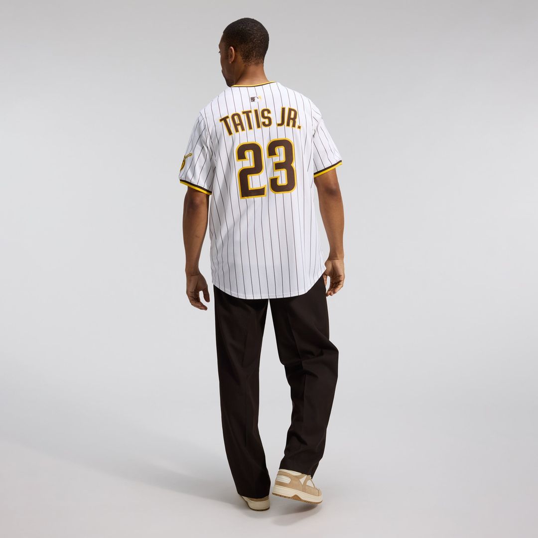 Men's San Diego Padres Fernando Tatis Jr. White Home Limited MLB Baseball Jersey - view 19