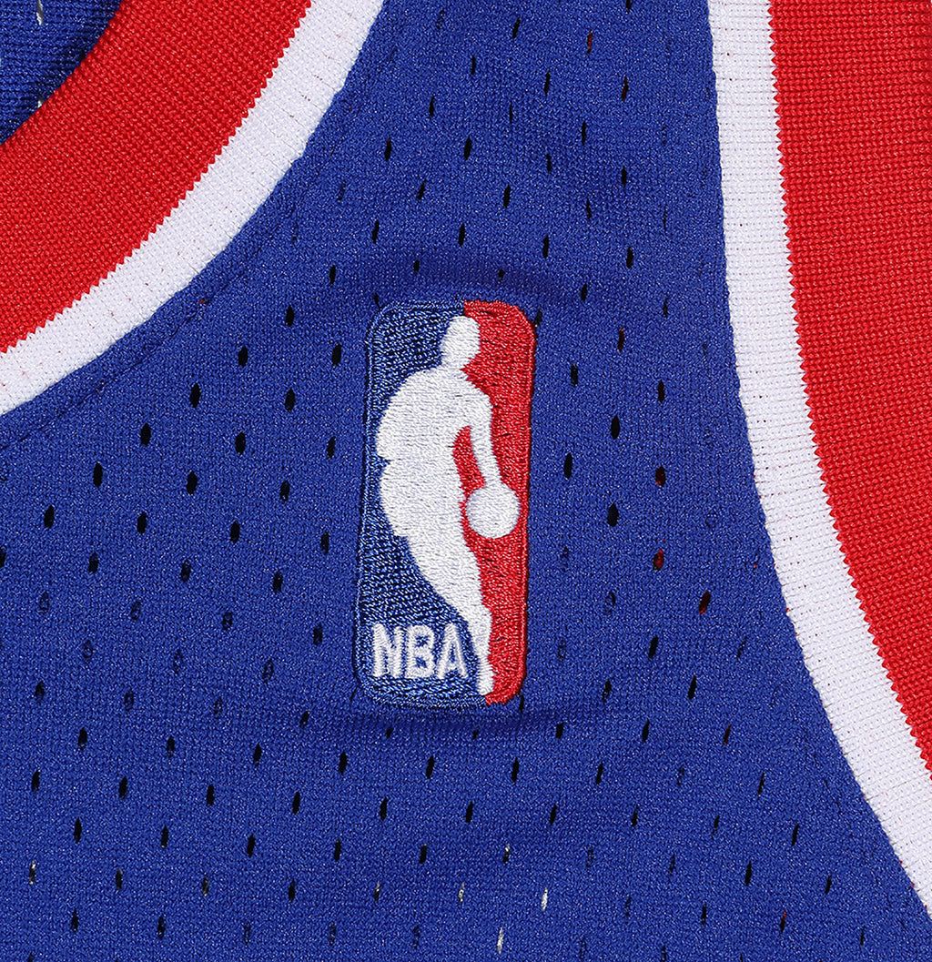 Men's Detroit Pistons Swingman NBA Basketball Jersey Road Isiah Thomas 1988-89 - view 6