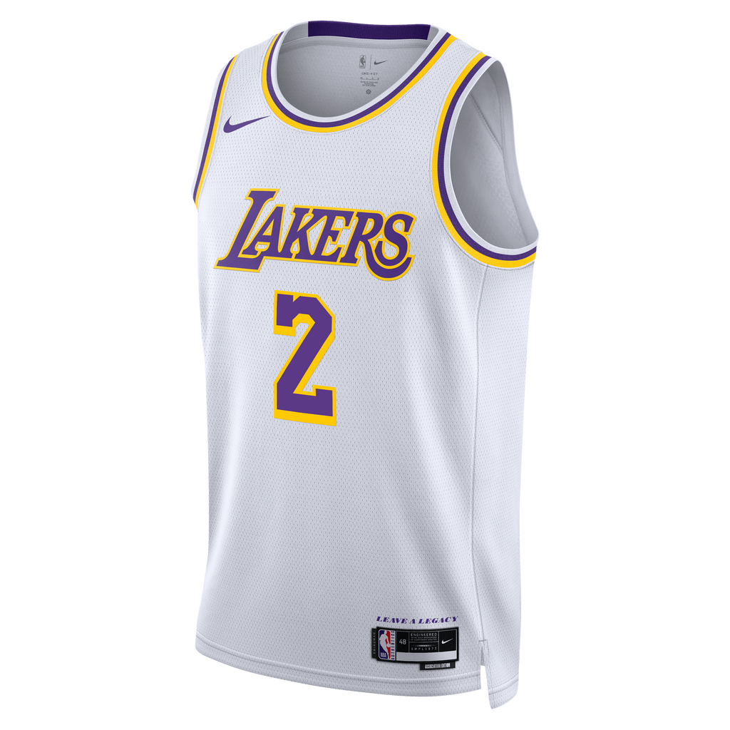Unisex Los Angeles Lakers Association Edition Swingman NBA Basketball Jersey - White - Jarred Vanderbilt - view 3