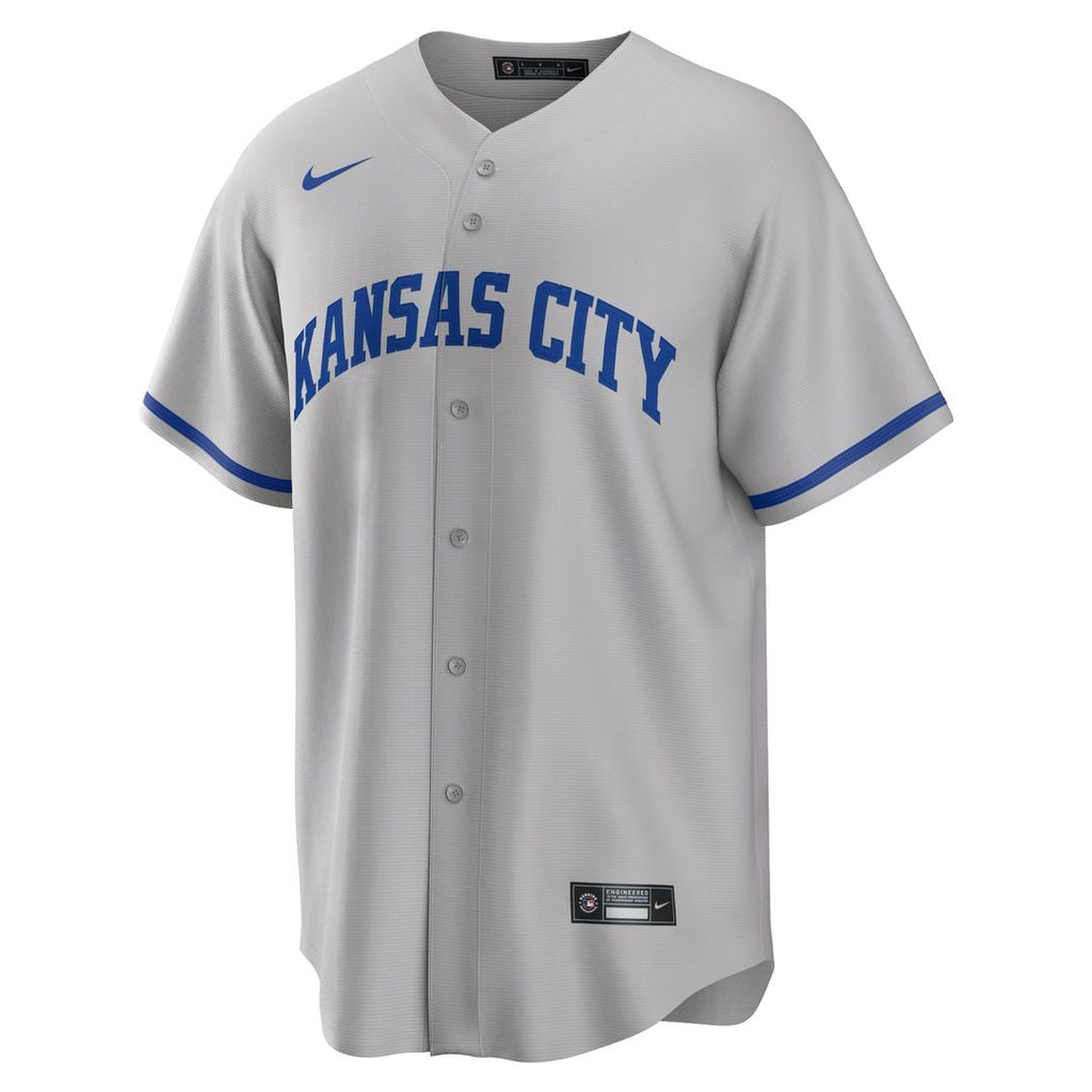 Men's Kansas City Royals Royal Alternate Replica MLB Baseball Jersey - view 24