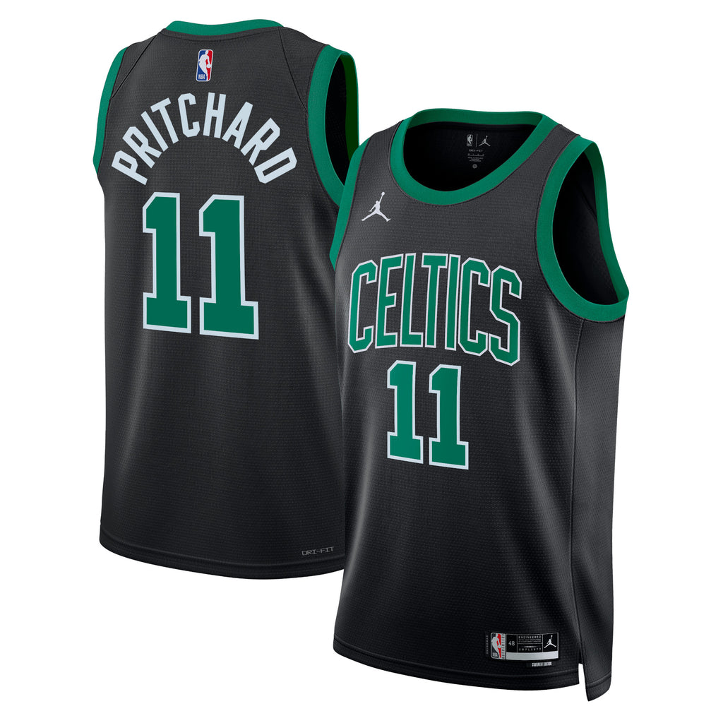 Unisex Payton Pritchard Boston Celtics Statement Edition Swingman NBA Basketball Jersey - Black - view 1
