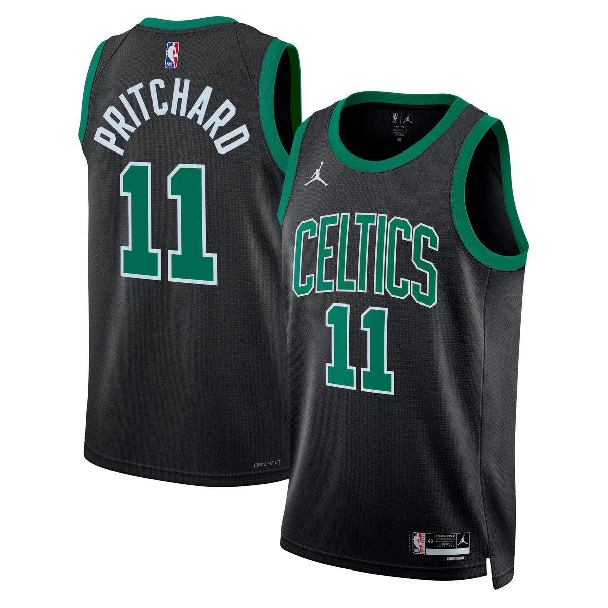 Unisex Payton Pritchard Boston Celtics Statement Edition Swingman NBA Basketball Jersey - Black - view 1