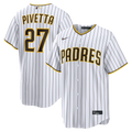 Men's San Diego Padres Nick Pivetta White Home Replica MLB Baseball Jersey - view 1