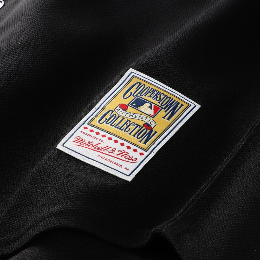 Men's Miami Marlins Miguel Cabrera Black Big & Tall Cooperstown Mesh Batting Practice MLB Baseball Jersey - view 7