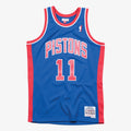 Men's Detroit Pistons Swingman NBA Basketball Jersey Road Isiah Thomas 1988-89 - view 1