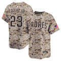 Men's San Diego Padres Fernando Tatis Jr. Camo Alternate 2 Limited MLB Baseball Jersey - view 1