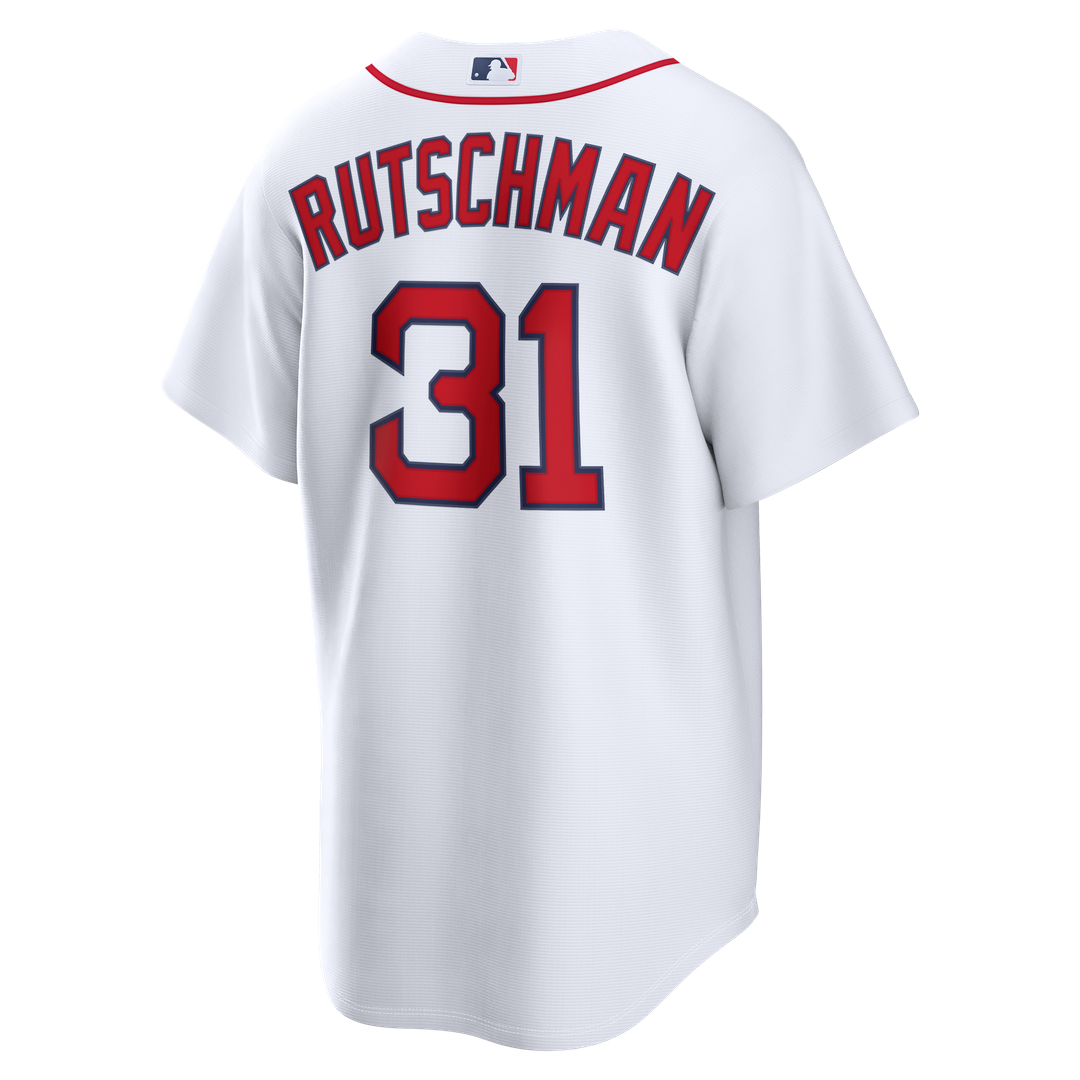 Men's Boston Red Sox Adley Rutschman White Home Replica MLB Baseball Jersey - view 5