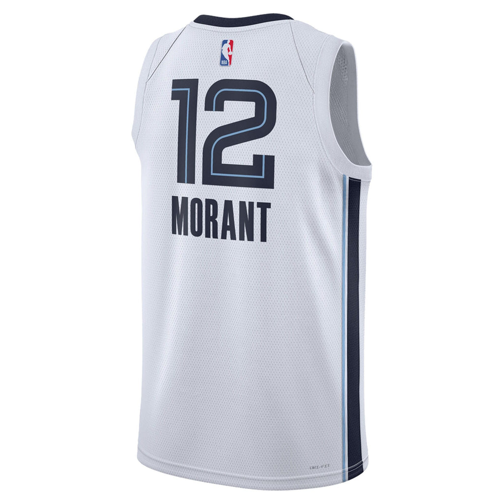 Unisex Memphis Grizzlies Association Edition Swingman NBA Basketball Jersey - Ja Morant - view 4