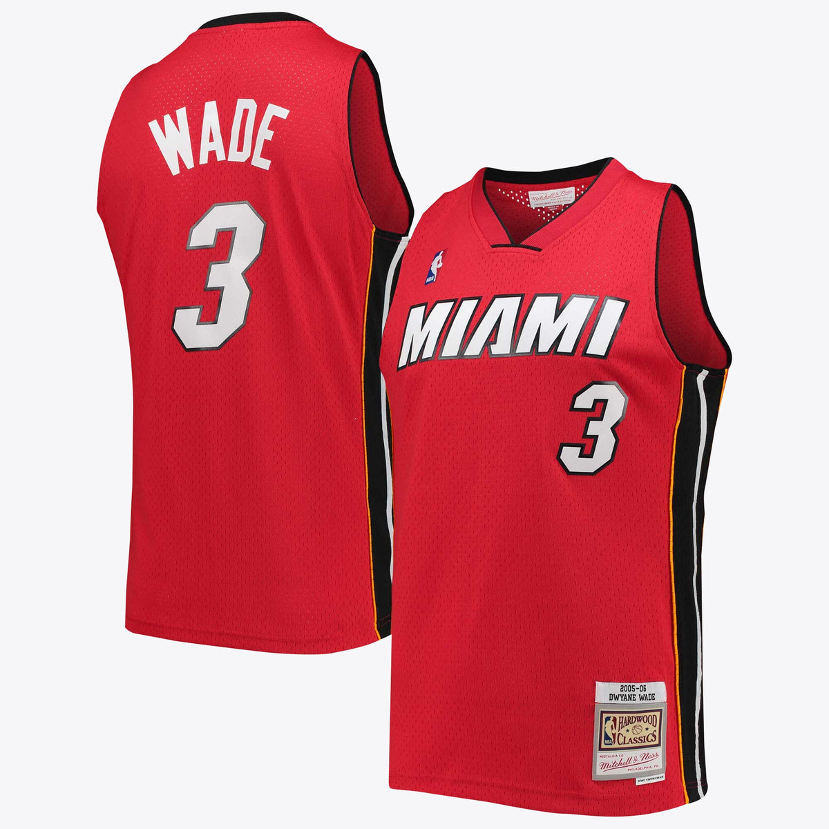 Men's Miami Heat NBA Dwyane Wade Alternate 2005 Hardwood Classics Swingman Jersey - view 1