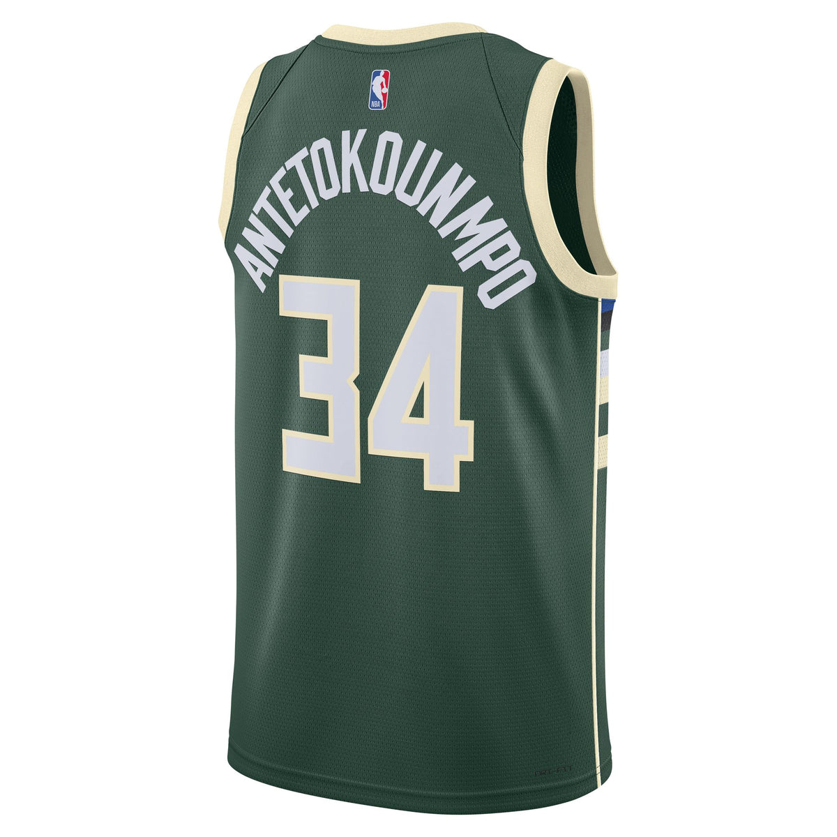 Men's Milwaukee Bucks NBA Icon Swingman Jersey - Giannis Antetokounmpo - view 7