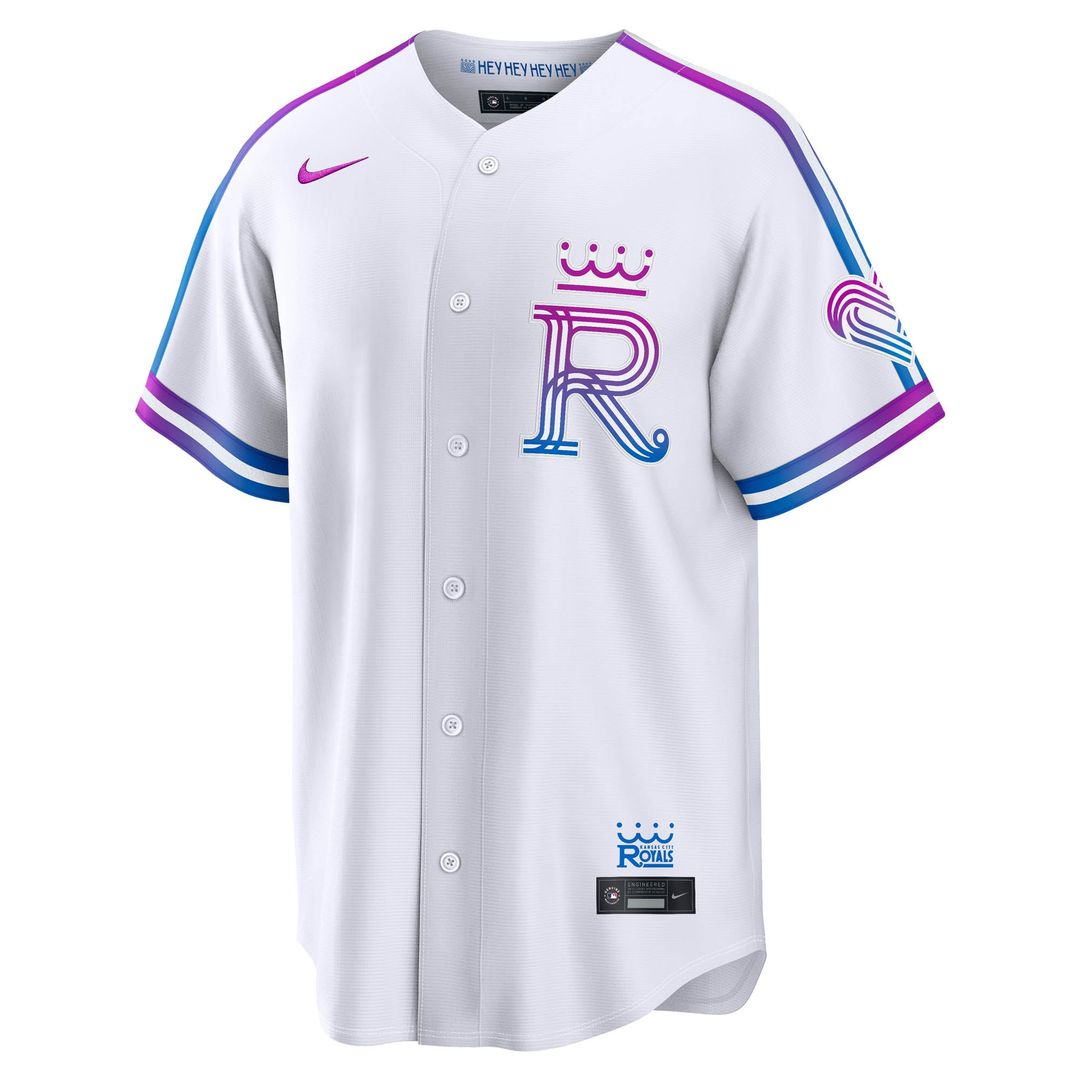Men's Kansas City Royals White 2026 City Connect Stadium MLB Baseball Jersey - view 2