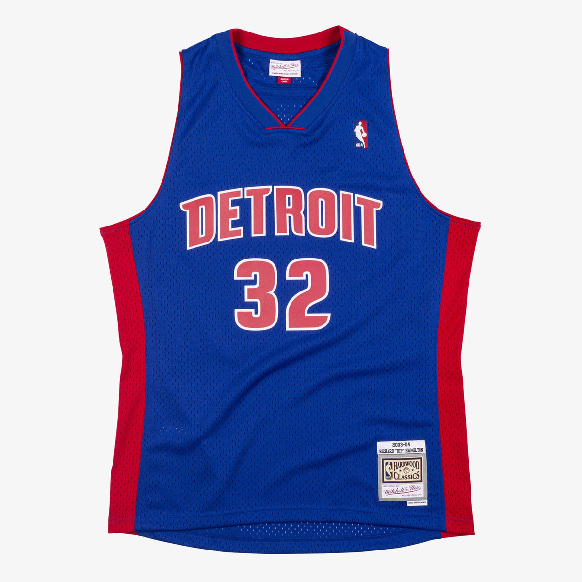 Men's Detroit Pistons Richard Hamilton 2003 Swingman NBA Basketball Jersey - Royal Blue - view 3