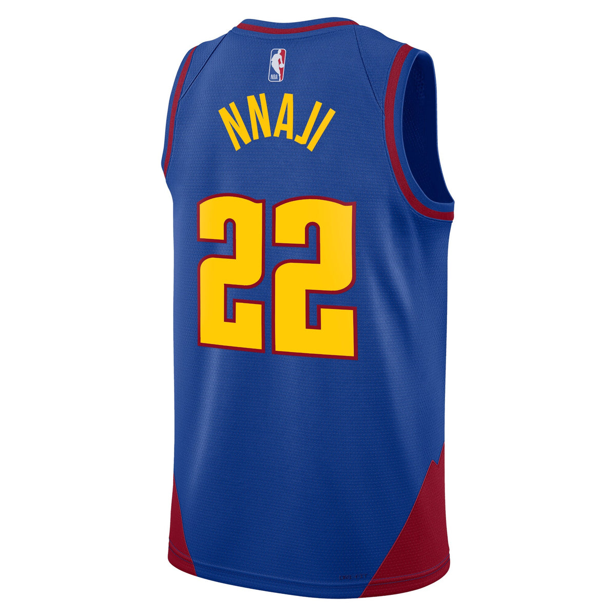 Unisex Zeke Nnaji Denver Nuggets Statement Edition Swingman NBA Basketball Jersey - Blue - view 3