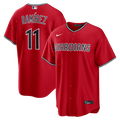 Men's Cleveland Guardians José Ramírez Red Alternate Replica MLB Baseball Jersey - view 1
