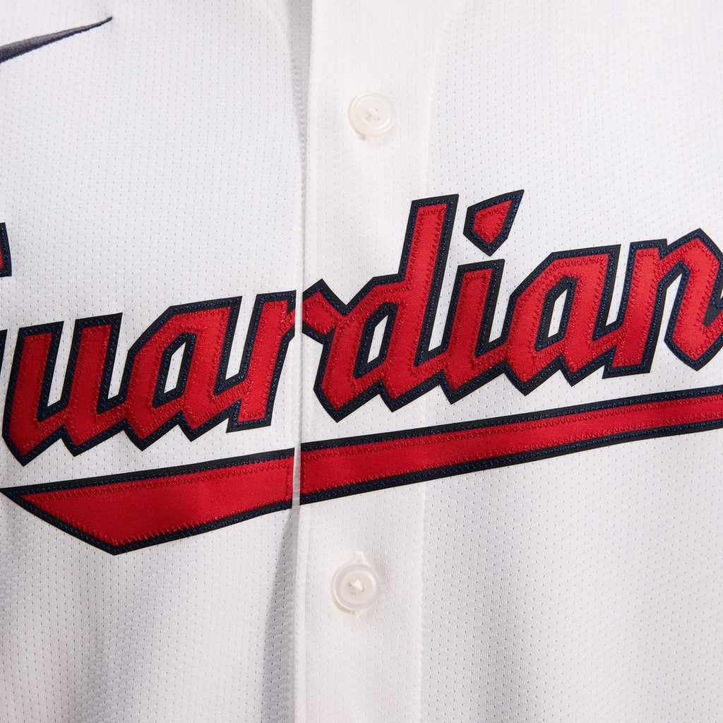 Men's Cleveland Guardians Jose Ramirez White Home Limited MLB Baseball Jersey - view 9