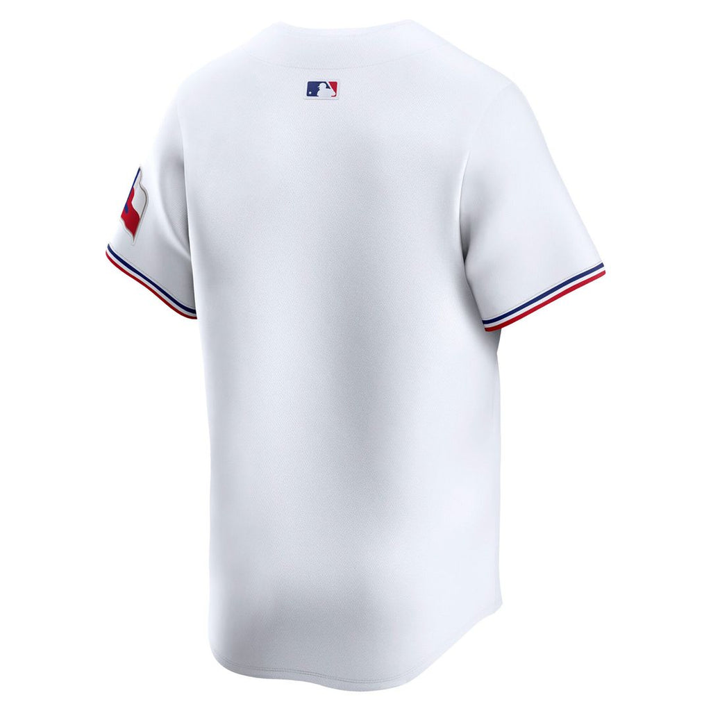 Men's Texas Rangers White Home Limited MLB Baseball Jersey - view 3