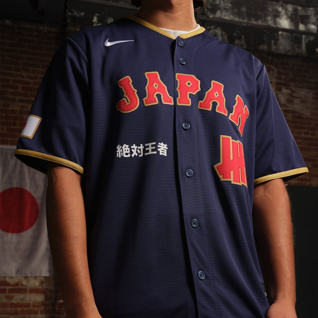 Men's Japan Baseball Navy 2026 World Baseball Classic Stadium MLB Baseball Jersey - view 4