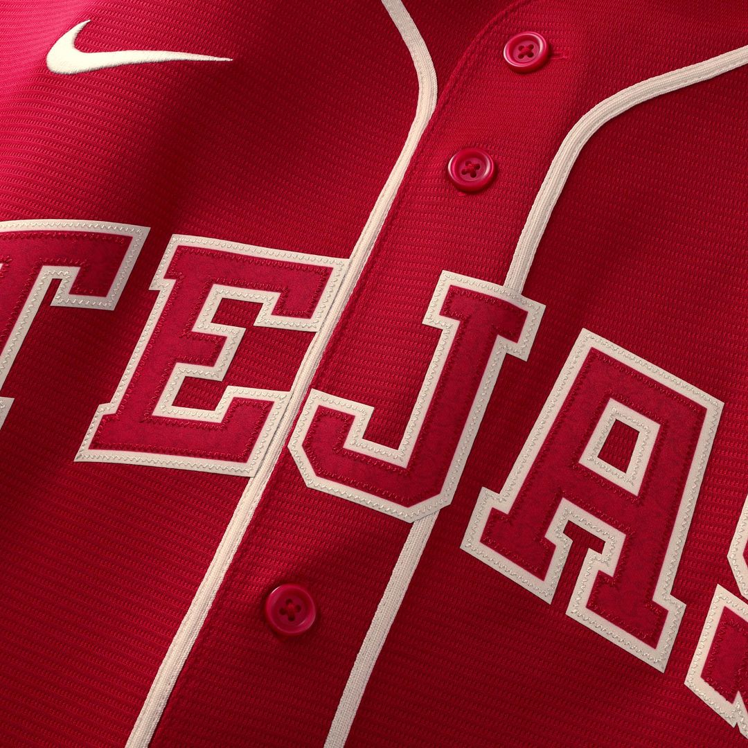 Men's Texas Rangers Nathan Eovaldi Red 2026 City Connect Stadium MLB Baseball Jersey - view 4
