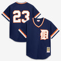 Men's Detroit Tigers Kirk Gibson Navy Batting Practice MLB Baseball Jersey - view 1