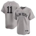 Men's New York Yankees Anthony Volpe Gray Road Limited MLB Baseball Jersey - view 4