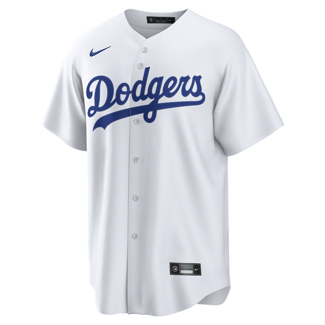 Men's Los Angeles Dodgers Shohei Ohtani White Home Replica MLB Baseball Jersey - view 2