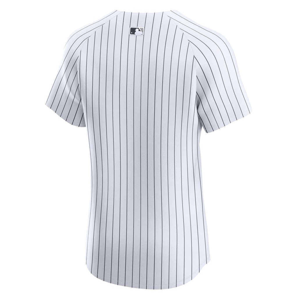 Men's New York Yankees White Home Elite MLB Baseball Jersey - view 3
