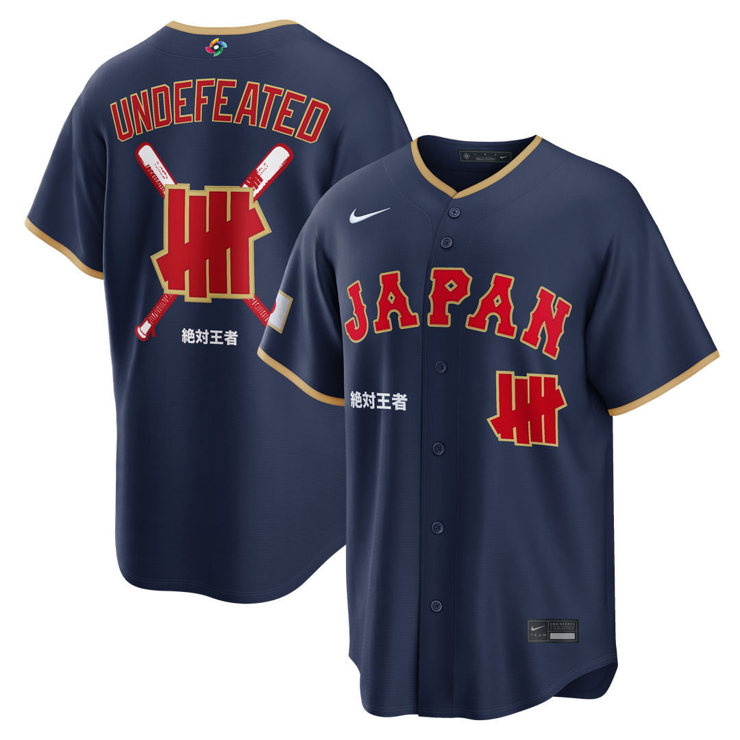 Men's Japan Baseball Navy 2026 World Baseball Classic Stadium MLB Baseball Jersey - view 1