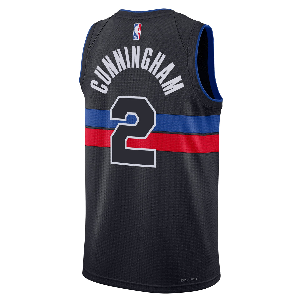 Unisex Cade Cunningham Detroit Pistons Statement Edition Swingman NBA Basketball Jersey - Blue - view 3