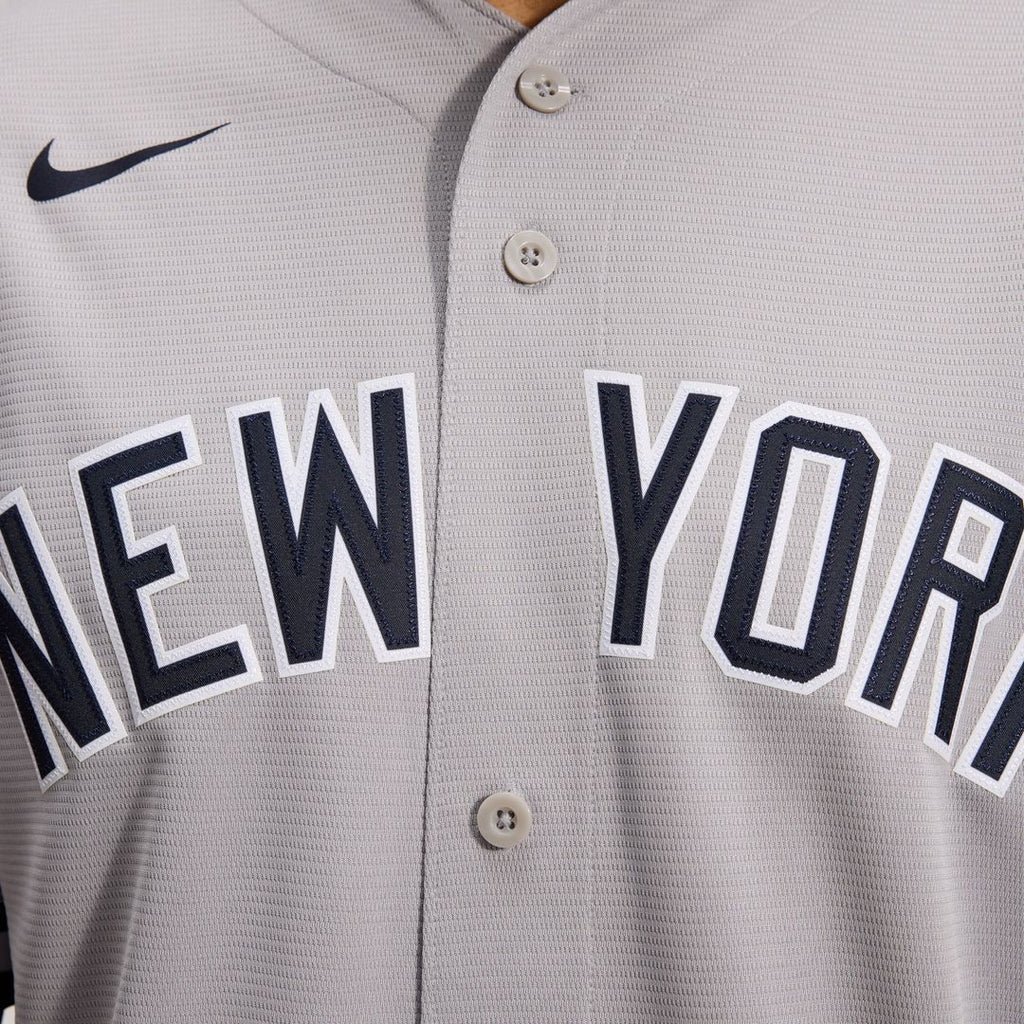 Men's New York Yankees Anthony Volpe Gray Road Replica MLB Baseball Jersey - view 9