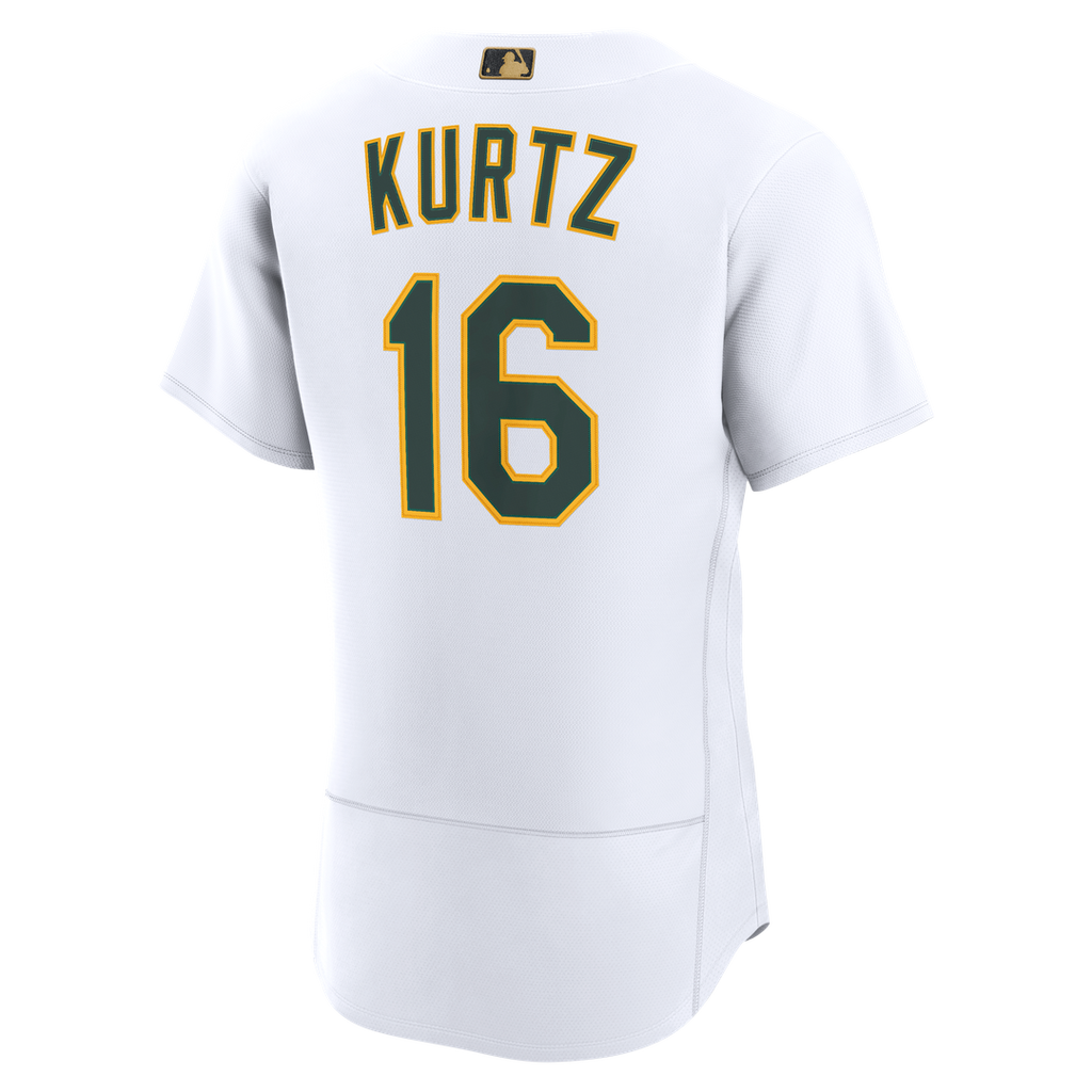 Men's Athletics Nick Kurtz White MLB Awards Jersey - view 3