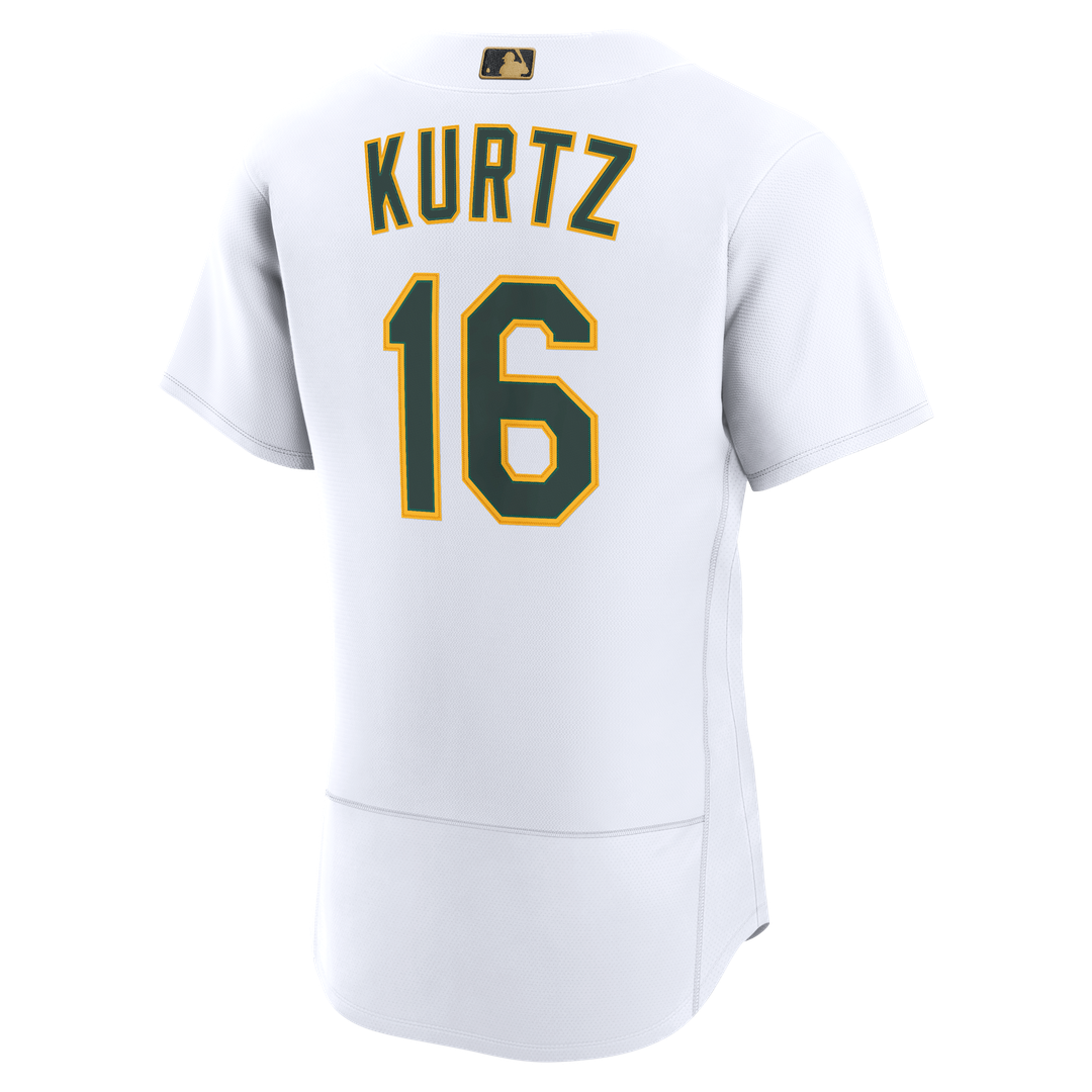 Men's Athletics Nick Kurtz White MLB Awards Jersey - view 3