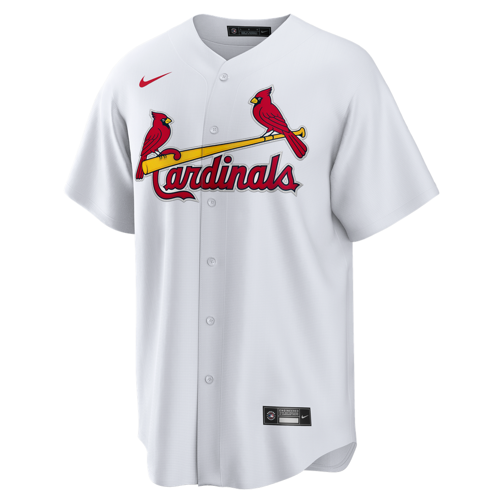 Men's St. Louis Cardinals JJ Wetherholt White Home Replica MLB Baseball Jersey - view 2