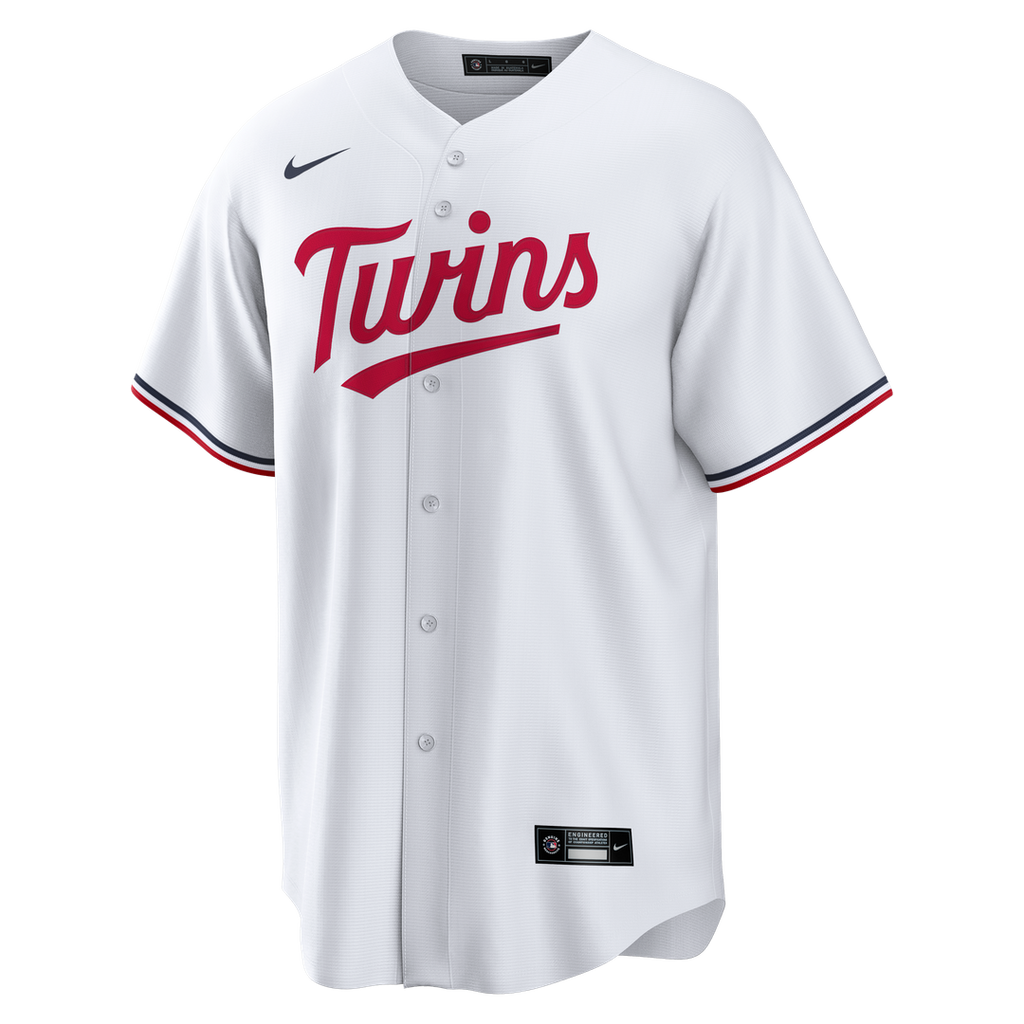 Men's Minnesota Twins A.J. Minter White Home Replica MLB Baseball Jersey - view 2