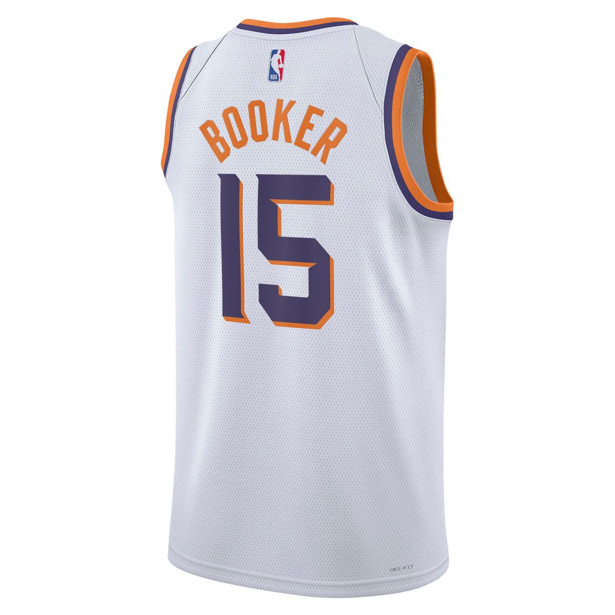 Unisex Devin Booker Phoenix Suns Association Edition Swingman NBA Basketball Jersey - White - view 4