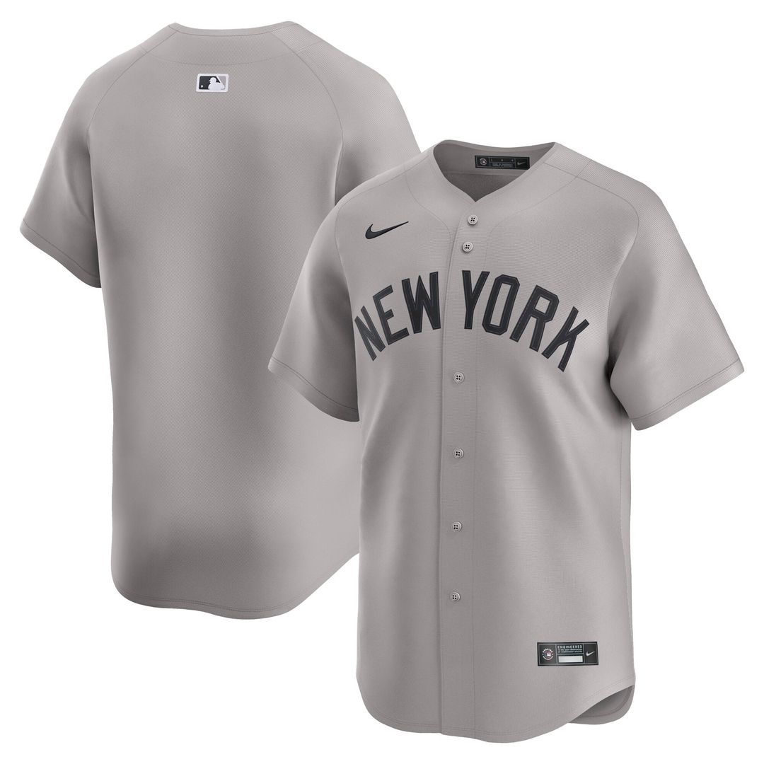 Men's New York Yankees White Home Limited MLB Baseball Jersey - view 7