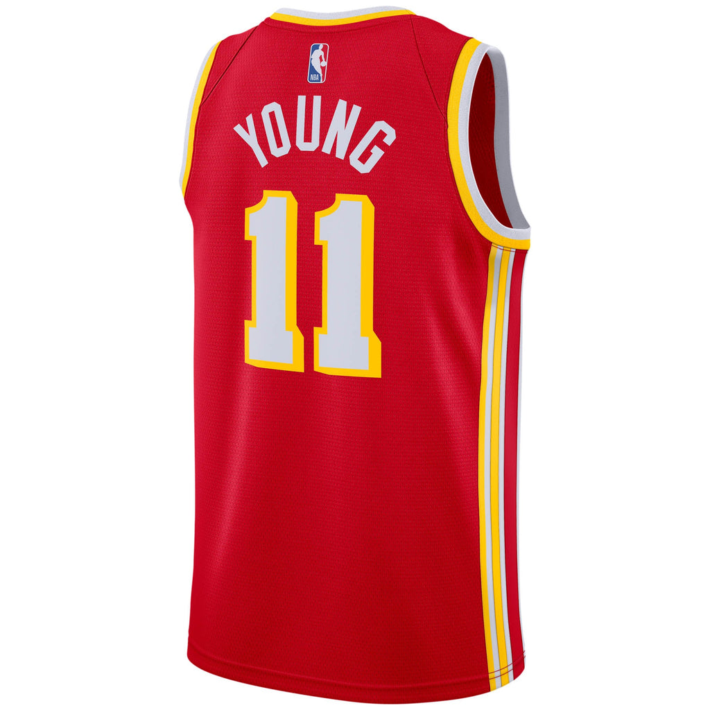 Men's Atlanta Hawks Icon Swingman NBA Basketball Jersey - Trae Young - view 3
