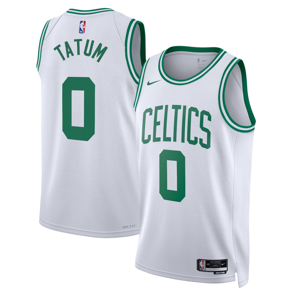 Unisex Jayson Tatum Boston Celtics Association Edition Swingman NBA Basketball Jersey - White - view 1