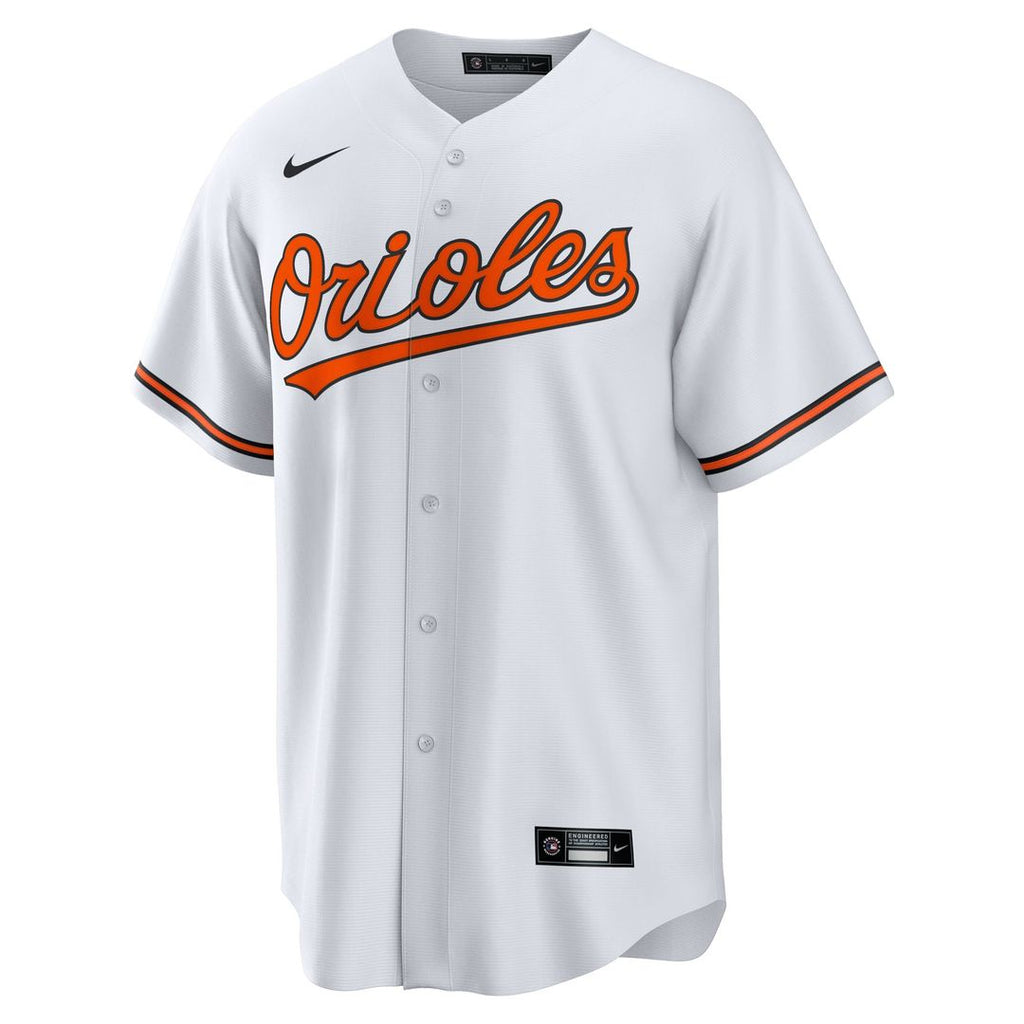 Men's Baltimore Orioles Dylan Beavers White Home Replica MLB Baseball Jersey - view 2