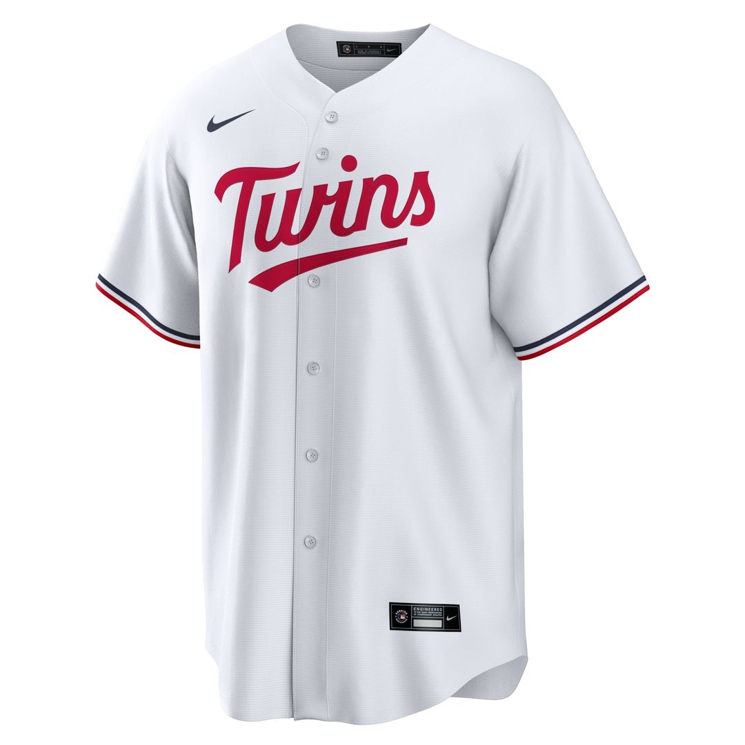 Men's Minnesota Twins Pablo López White Home Replica MLB Baseball Jersey - view 2