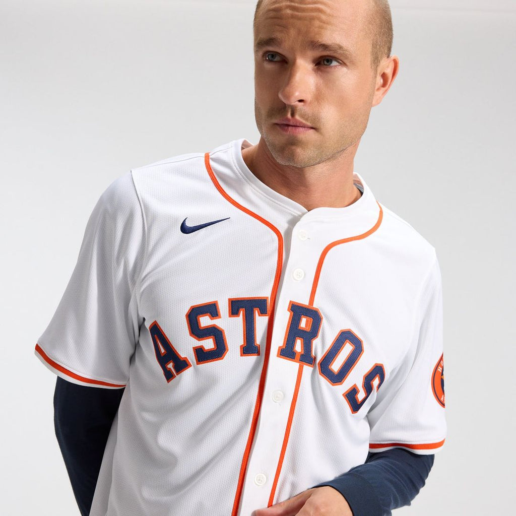 Men's Houston Astros Orange Alternate Limited MLB Baseball Jersey - view 16