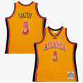 Men's Atlanta Hawks Josh Smith 2004 Alternate NBA Basketball Jersey - Yellow - view 1