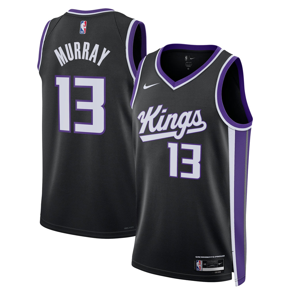 Unisex Keegan Murray Sacramento Kings Icon Edition Swingman NBA Basketball Jersey - Black - view 1
