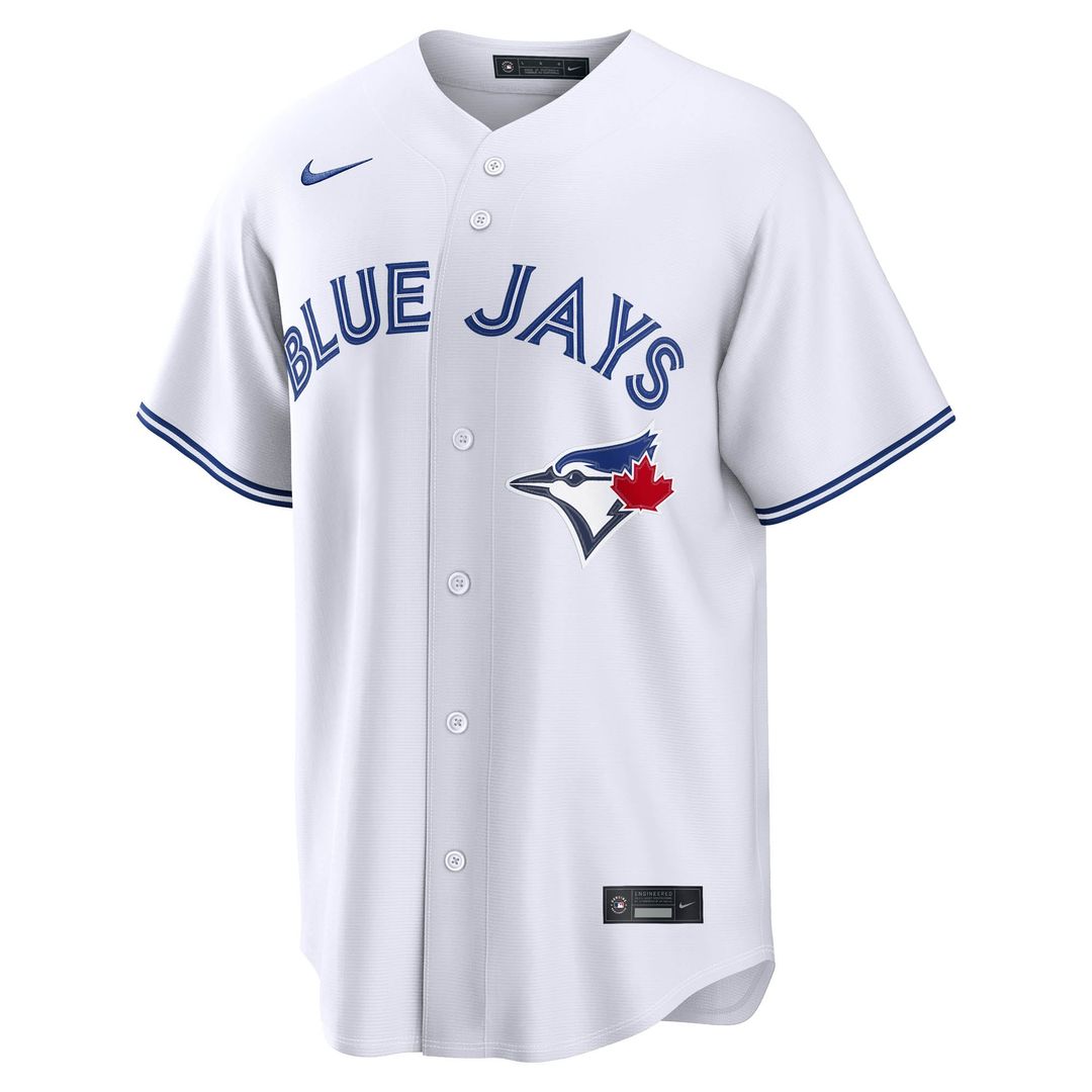 Men's Toronto Blue Jays Vladimir Guerrero Jr. White Home Replica MLB Baseball Jersey - view 2
