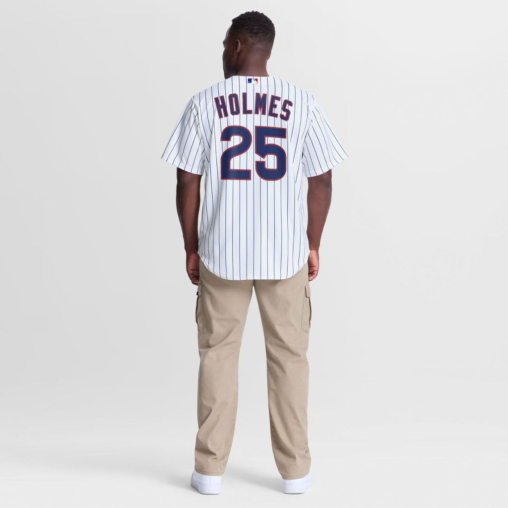 Men's Chicago Cubs Clay Holmes White Home Replica MLB Baseball Jersey - view 3