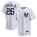 Men's New York Yankees Luis García Jr. White Home Replica MLB Baseball Jersey - view 1