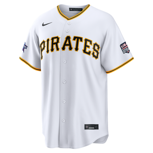 Men's 2026 All-Star Game Men's Pittsburgh Pirates Paul Skenes White Replica MLB Baseball Jersey - view 2