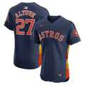 Men's Houston Astros Jose Altuve Navy Alternate Elite MLB Baseball Jersey - view 1