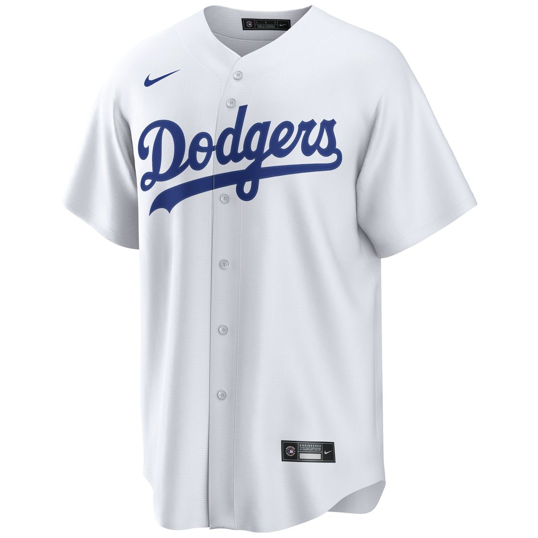 Men's Los Angeles Dodgers Shohei Ohtani White Home Replica MLB Baseball Jersey - view 2