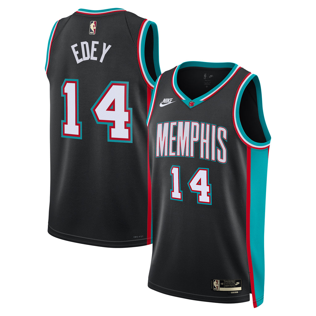 Unisex Zach Edey Memphis Grizzlies Classic Edition NBA Basketball Jersey - Black - view 1